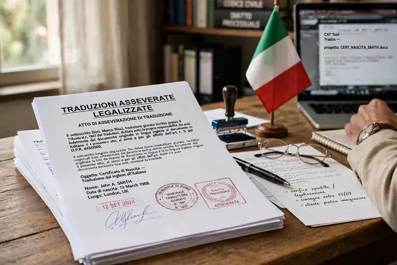 Traduzioni giurate